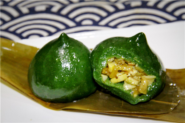 咸菜鲜笋青团2.jpg 咸菜鲜笋青团2.jpg